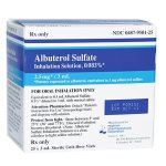 Albuterol inhalation Solution 3ml Albuterol inhalation Solution 3ml